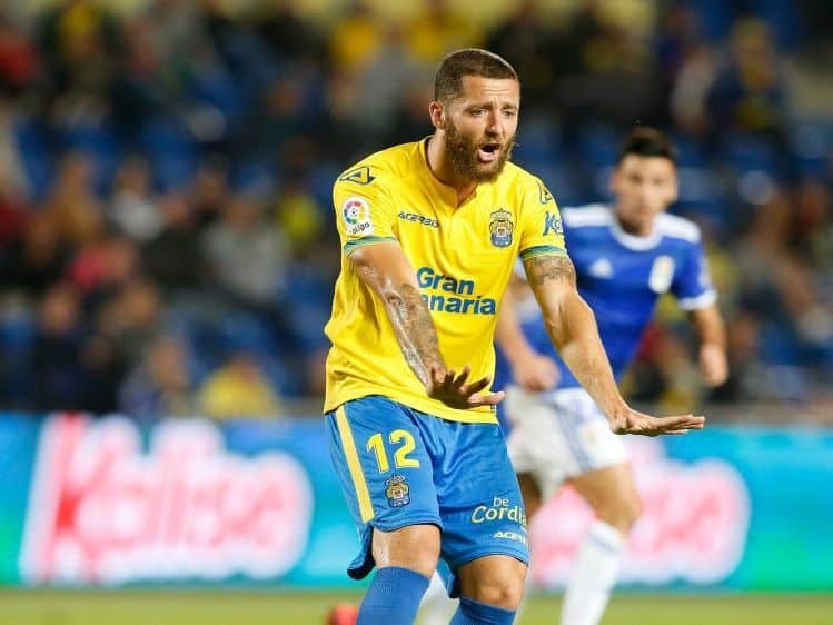 David Timor con la Unión Deportiva Las Palmas