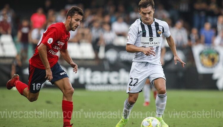 Lance del juego del Castellón - Olot,de la pasada jornada