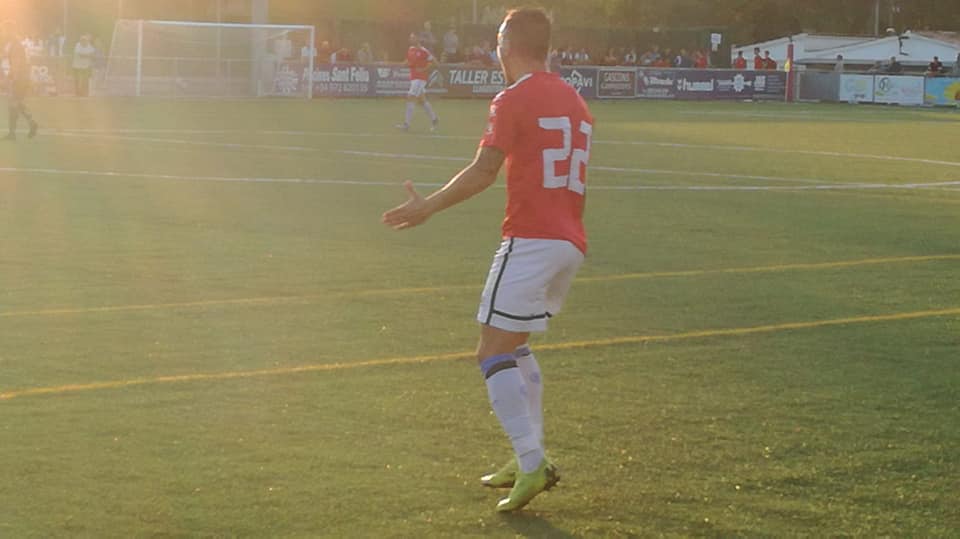 El juego del Hércules hoy en el Municipal de Llagostera, un rayo de luz. Foto: Juan Luis Chaves