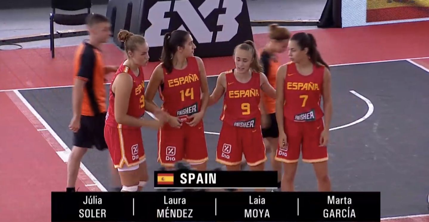 Selección que representa a España.
Fuente imagen: FIBA