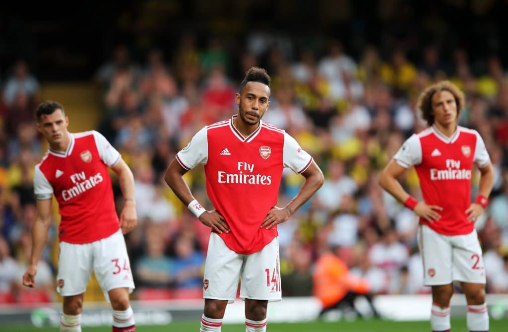 El Arsenal y un partido de terror - Fuente: Twitter Gunner Blog