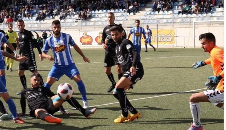 Imagen del partido del año pasado jugado en Ejea