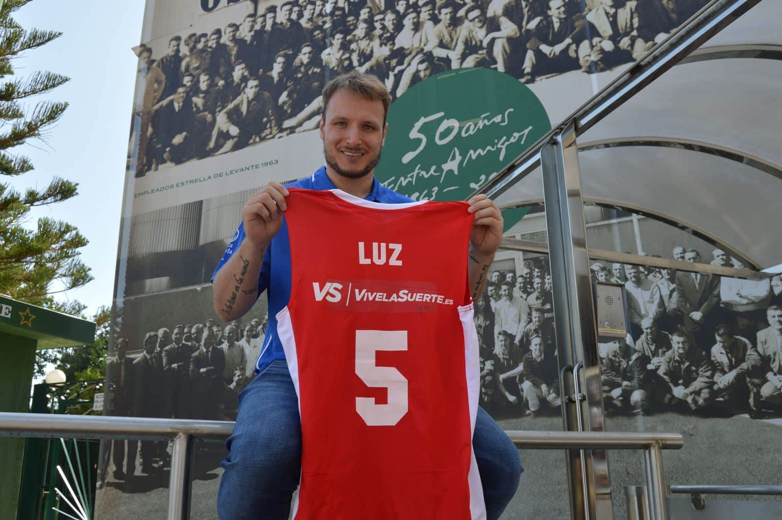 Rafa Luz en su presentación / Foto: UCAM Murcia
