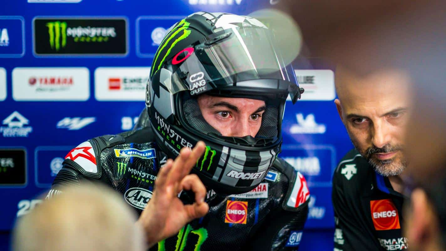 Maverick Viñales hizo una vuelta perfecta que le dio la pole.//Fuente: motogp.com