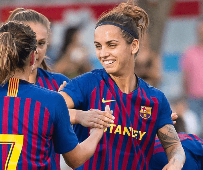 Natasha Andonova. | Foto: @FCBFemeni