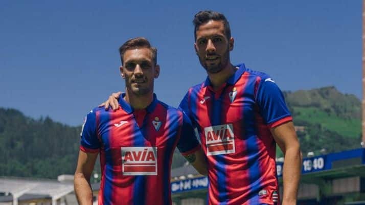 Rober Correa. Esteban Burgos. SD Eibar