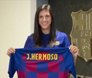 Jennifer Hermoso. | Foto: @FCBFemeni