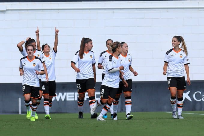 Imagen del twitter del valencia femenino