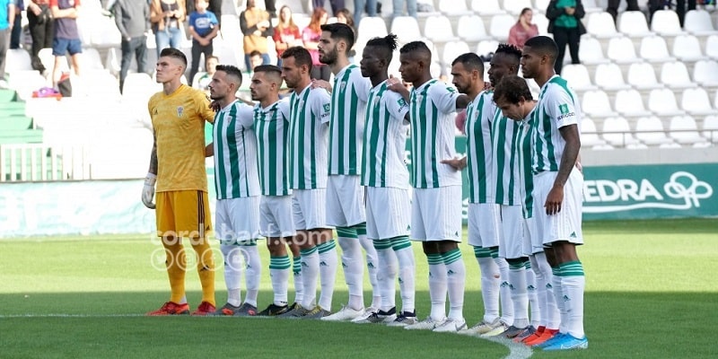 Once titular blanquiverde frente al San Fernando | Imagen: Córdoba CF