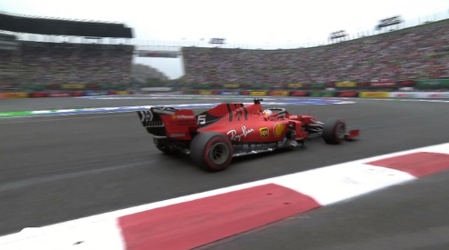 Ferrari muestra potencia en el primer día de México