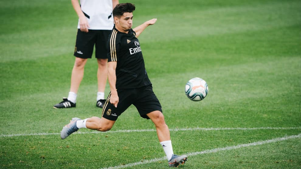 Brahim aáun no ha debutado en partido oficial esta temporada. (Real Madrid).