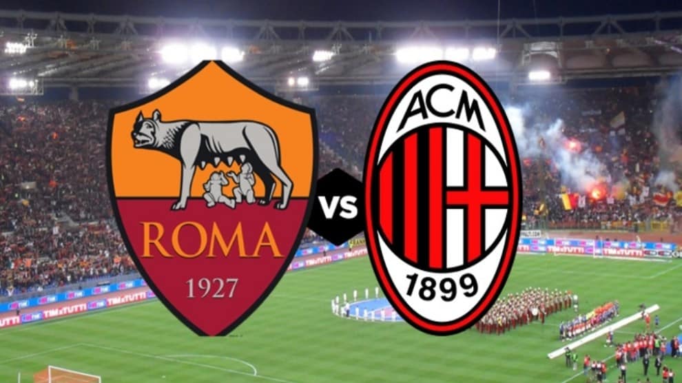 Roma vs Milan - Foto destacada vía: www.brevenews.com