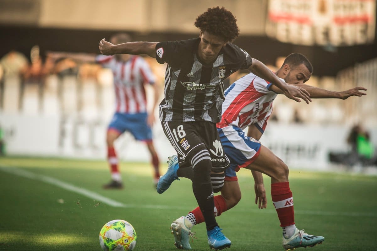 Lance del FC Cartagena - Algeciras CF
