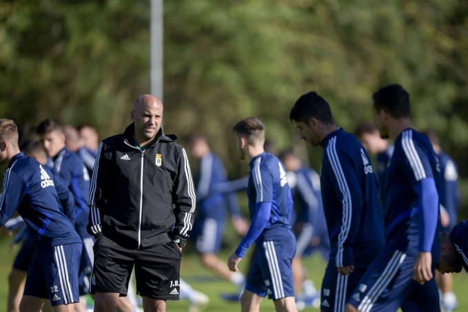 JORN.11 LIGA SMARTBANK TEMP.2019/2020 ALBACETE BALOMP.-REAL OVIEDO (POST OFICIAL) Entrenamiento-oviedo