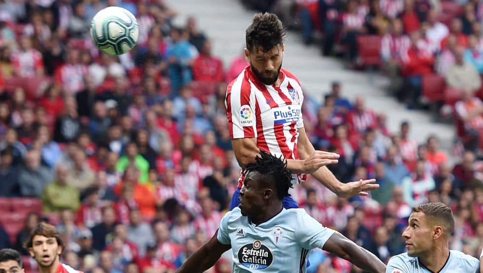 Felipe Monteiro frente al RC Celta