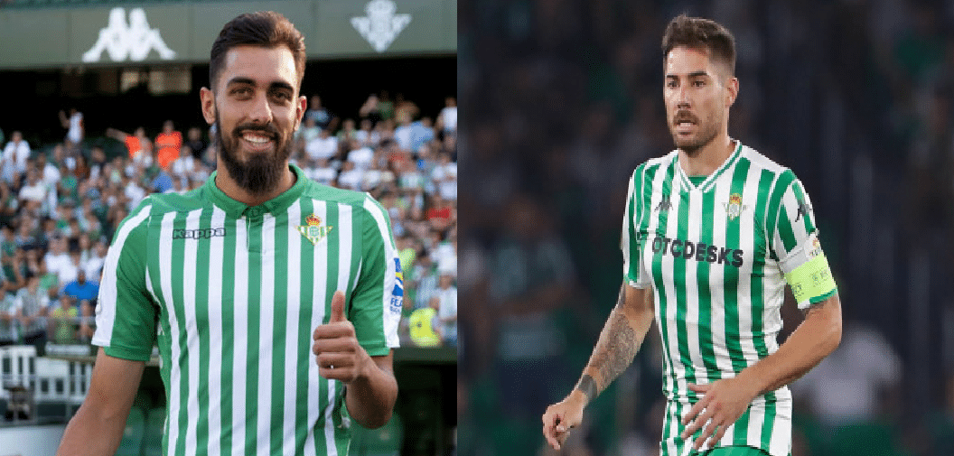 Borja Iglesias. Javi García. Betis