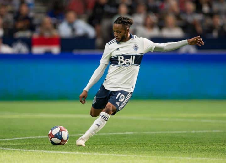 Lass Bangoura con los Vancouver Whitecaps