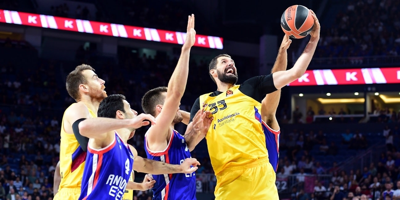 Nikola Mirotic contra Efes (Fuente: Web Euroleague)
