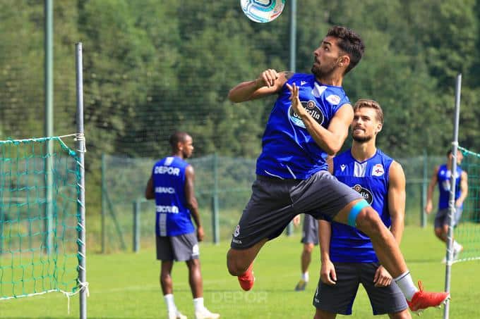 Peru Nolaskoain en un entrenamiento