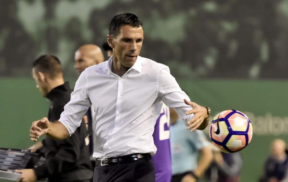 Gustavo Poyet en su etapa en el Real Betis