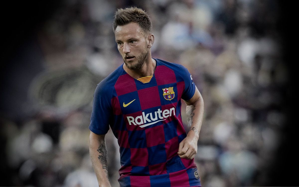 Rakitic con el FC Barcelona