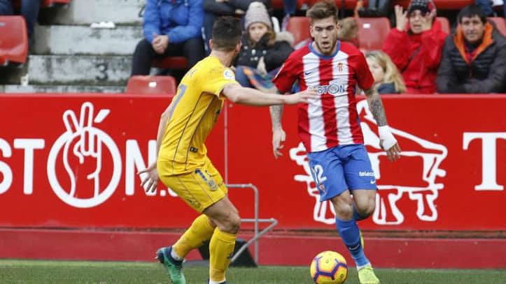 Sporting-Alcorcón. Enero 2019