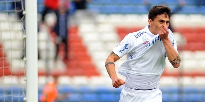 Carballo celebra uno de sus tantos con el Nacional | Imagen: Twitter personal del jugador