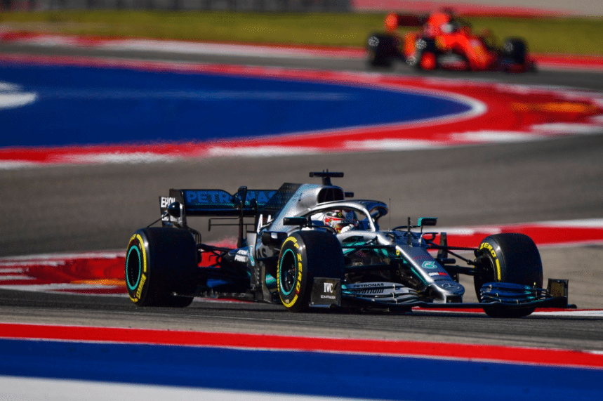 Hamilton vuela en los libres de Austin.