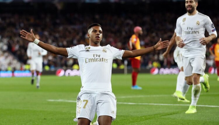 Rodrygo, con dos goles en tan sólo seis minutos, fue el futbolista más destacado de la primera mitad