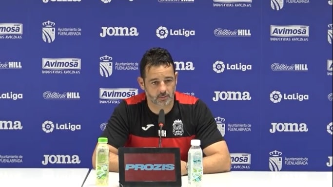 Para Meré no será determinante la posesión. (Fuente: CF Fuenlabrada)