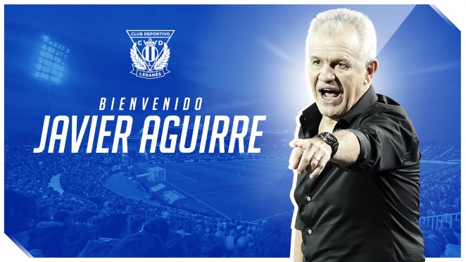 Javier Aguirre nuevo entrenador del Leganés