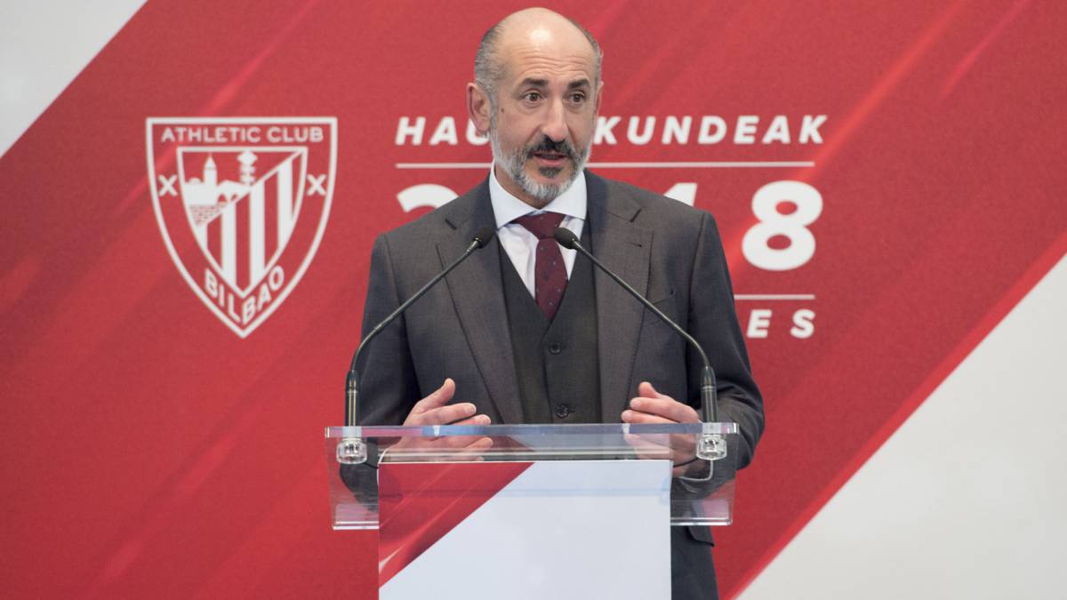 Aitor Elizegi. Presidente del Athletic Club