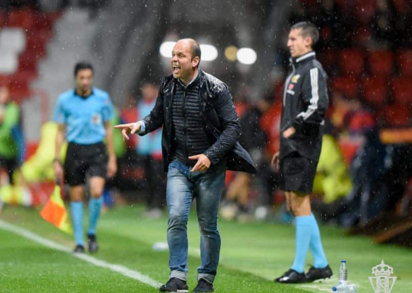 José Alberto López frente al Tenerife