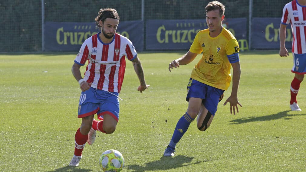 Antoñito, el jugador más destacado del Algeciras en estos 12 partidos