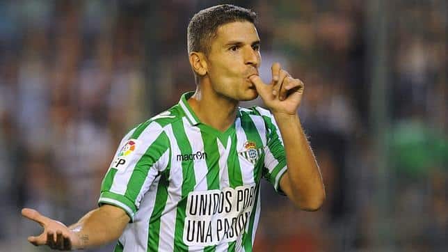 Salva Sevilla en su etapa en el Betis