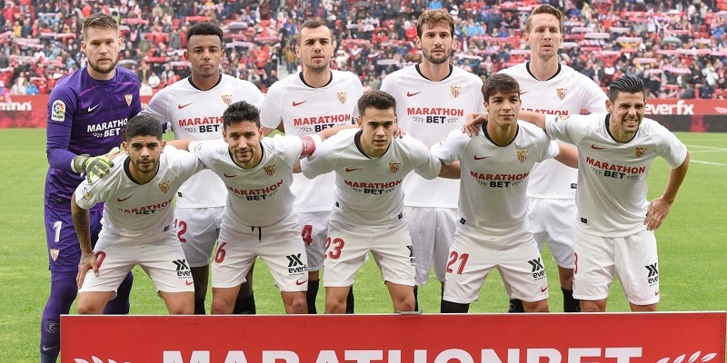 Once titular sevillista frente al Leganés | Imagen: Sevilla FC