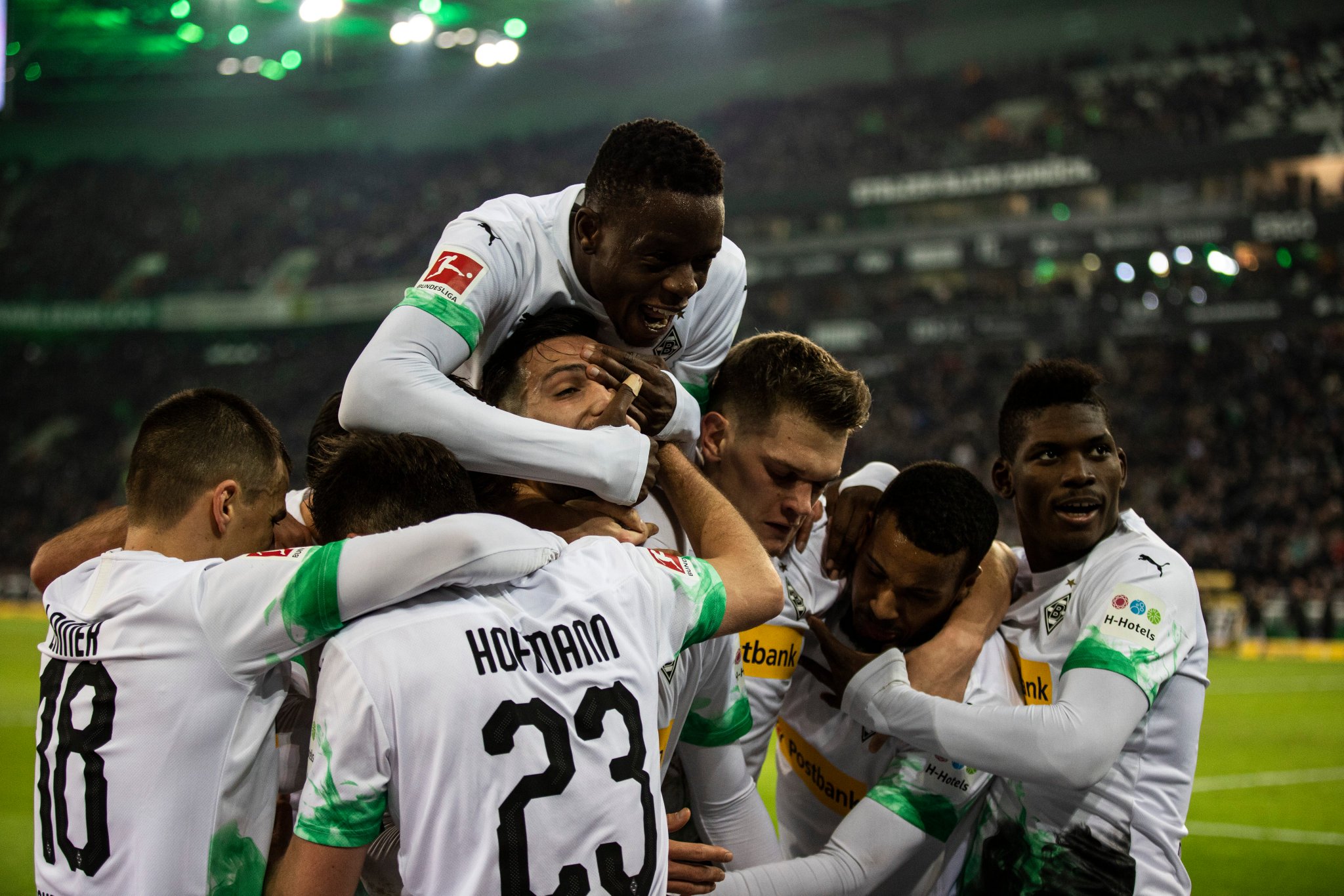 Victoria del líder. Vía: Borussia