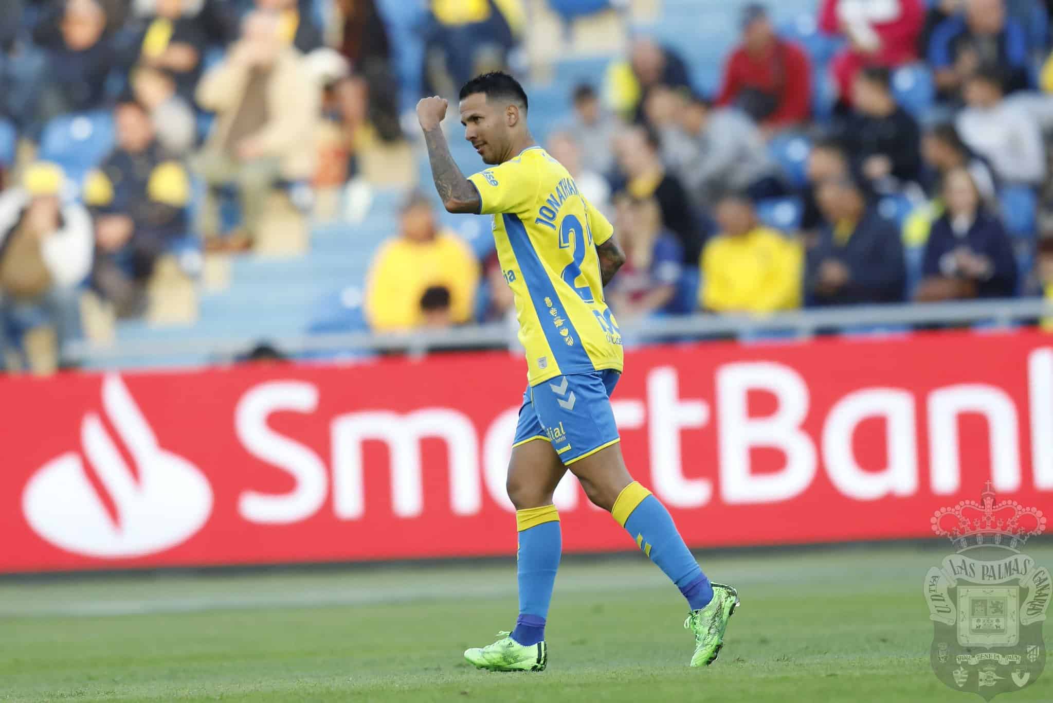 Jonathan Viera, el hombre del partido entre UD Las Palmas y Numancia