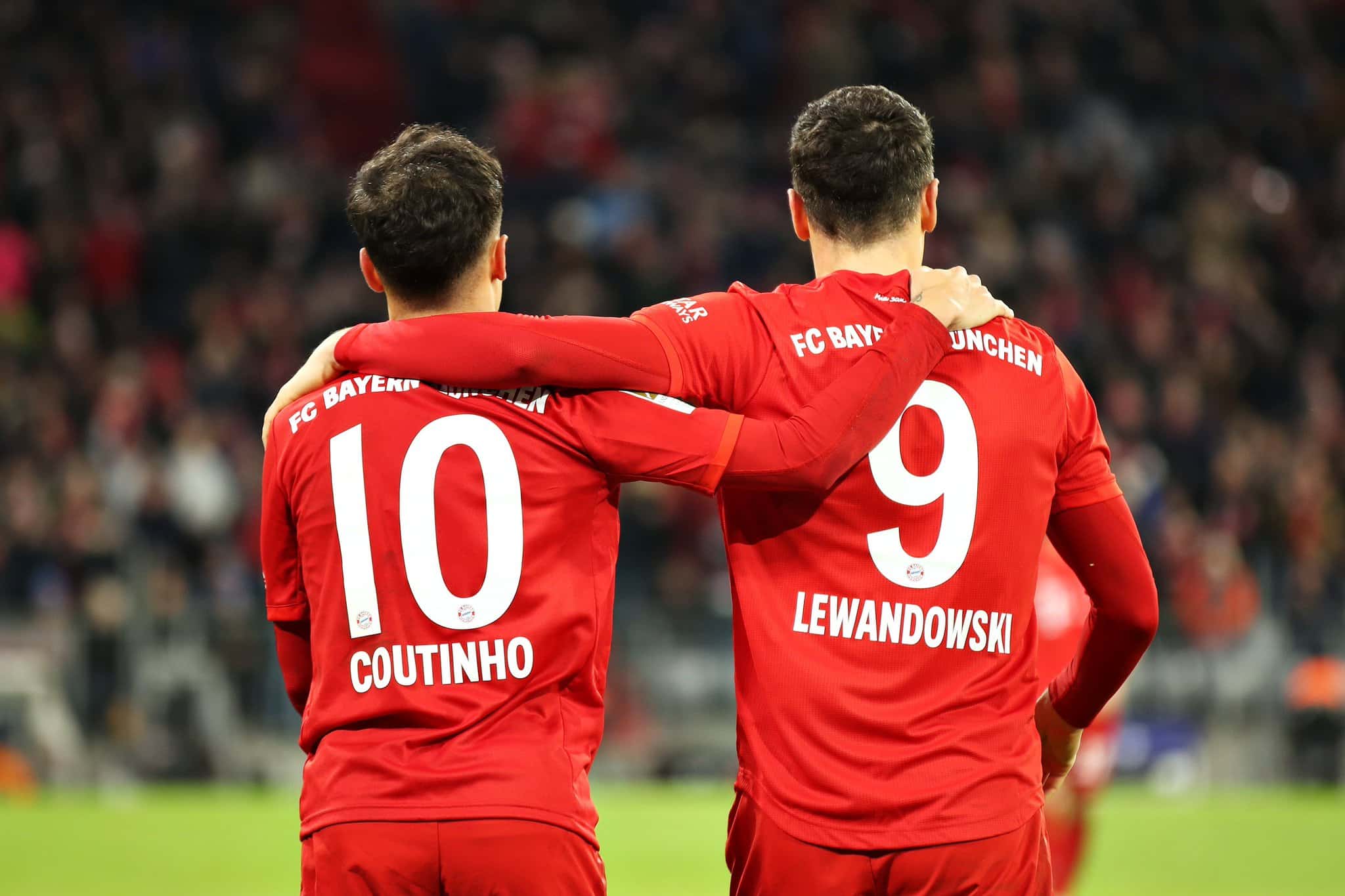 Goleada del Bayern. Vía: fcbayern.com