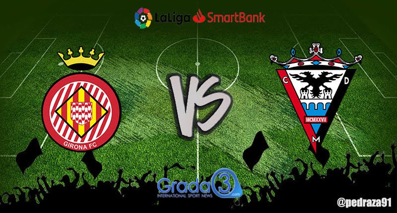 Girona - Mirandés. Fuente: Grada3.com