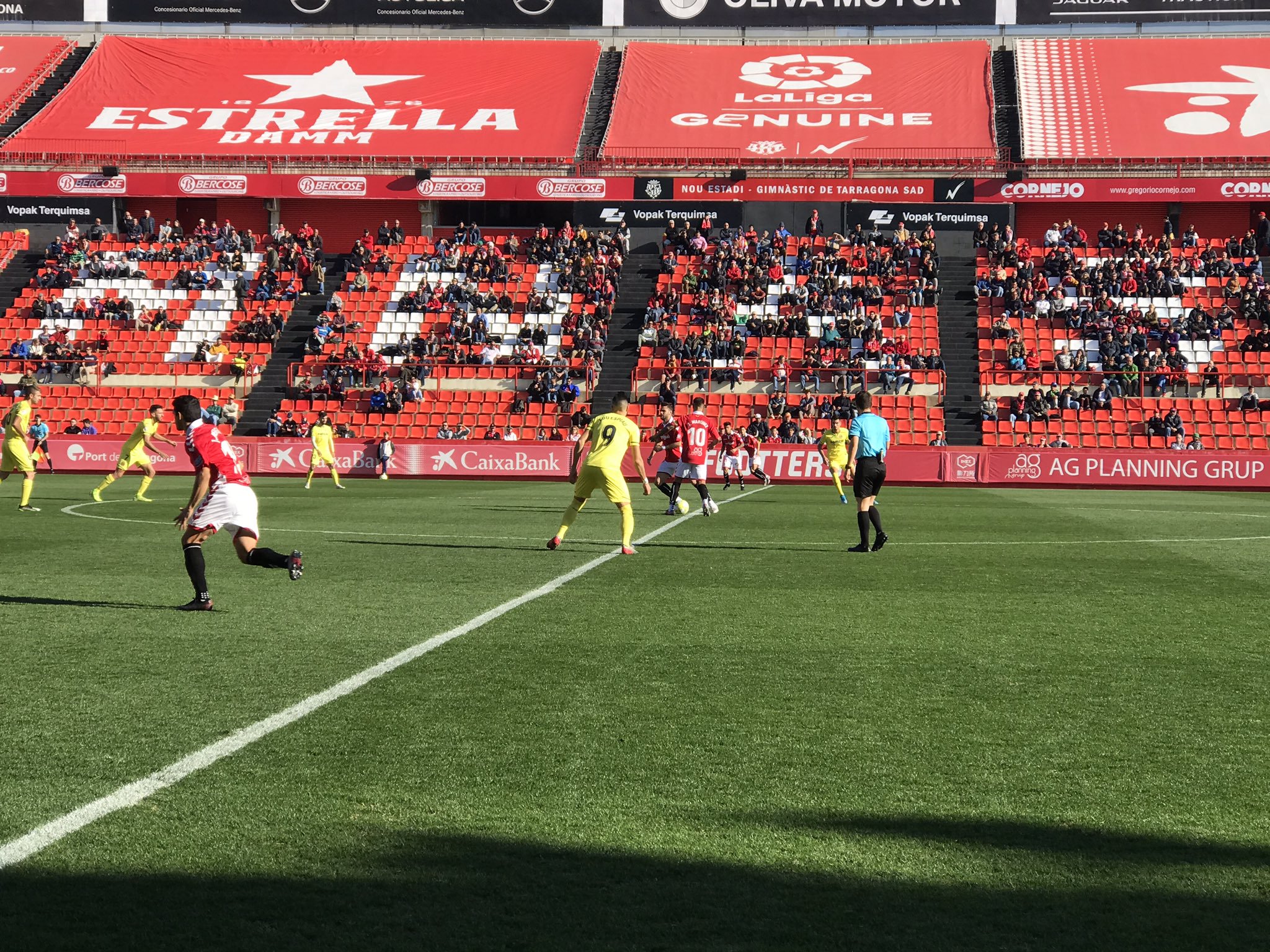 Nastic - Villarreal B | Foto: @NASTICTARRAGONA
