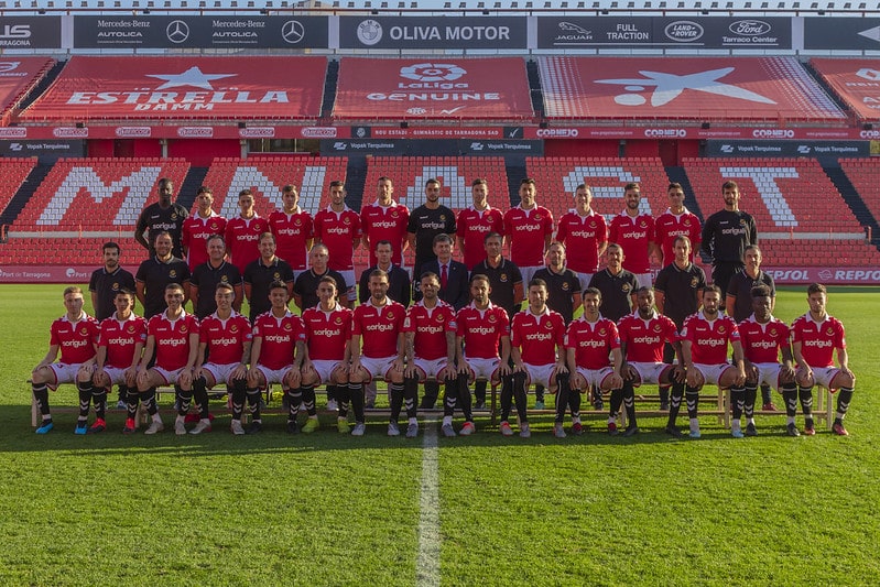 Plantilla oficial Nàstic 2019-20 | Foto: gimnasticdetarragona.cat