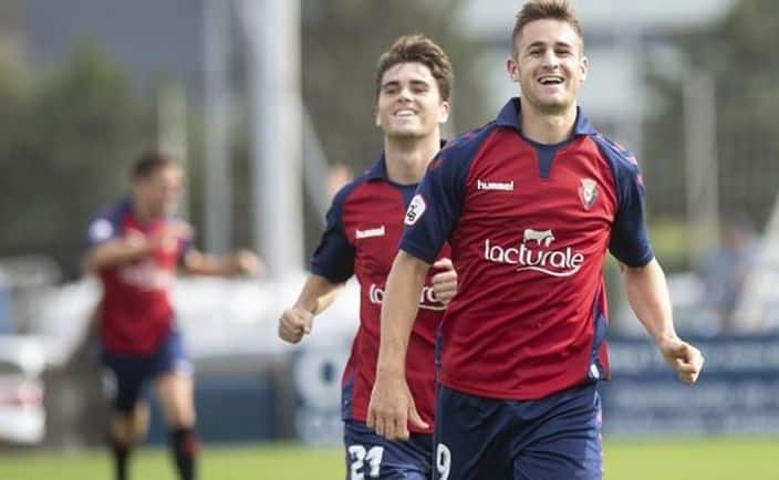 Barbero, máximo goleador de Osasuna Promesas