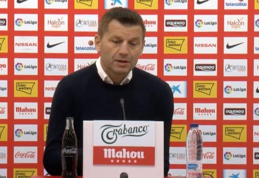 Miroslav Djukic en su presentación