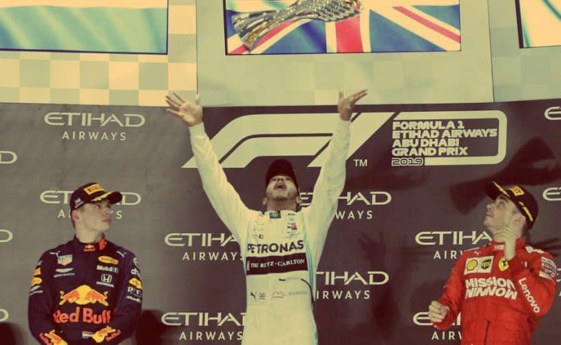 El presente y el futuro de la Formula 1, retratado en el último podio de la década El presente y el futuro de la Formula 1, retratado en el último podio de la década