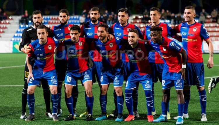 Once del Unión Popular de Langreo en la Copa del Rey frente al CD Ebro