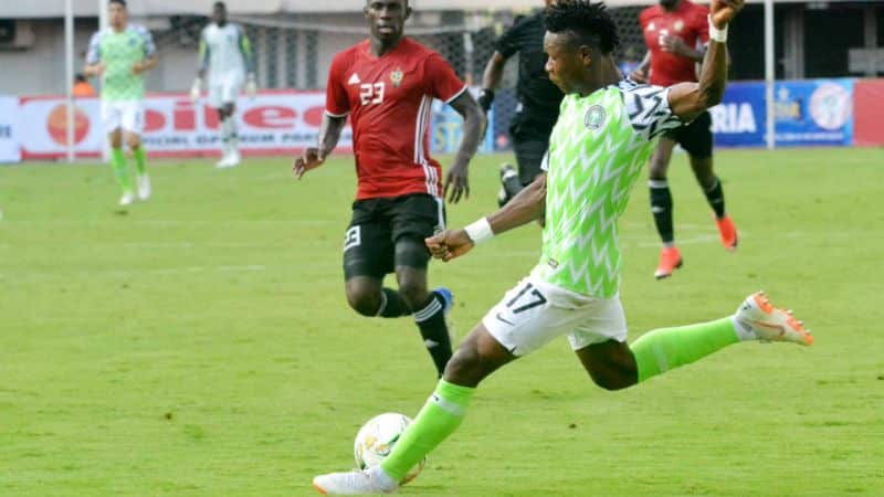 Samuel Kalu con Nigeria