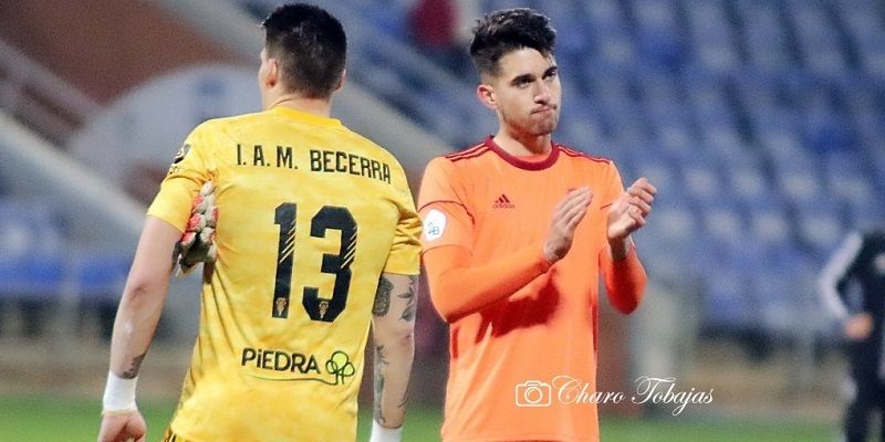 Ángel Moreno tras su últimos minutos con su antiguo equipo | Imagen: Charo Tobajas (Córdoba CF)