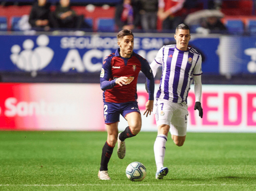 osasuna valladolid en El Sadar