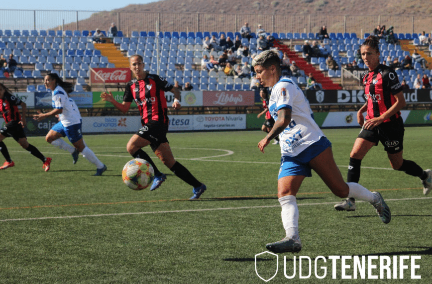 UDG Tenerife 1-3 Sporting Huelva. Fuente: @EDGTenerife